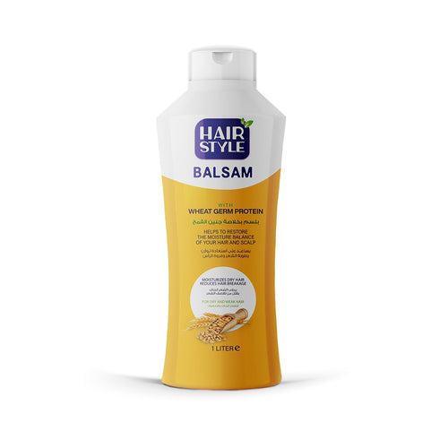 Hairstyle balsam with wheat germ extract, 1000 ml