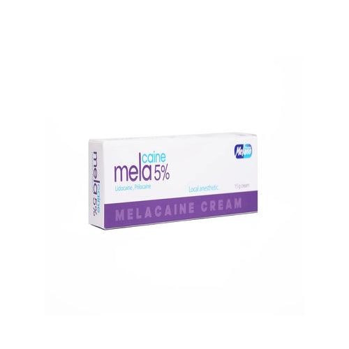 Melacaine topical anesthetic cream 5%