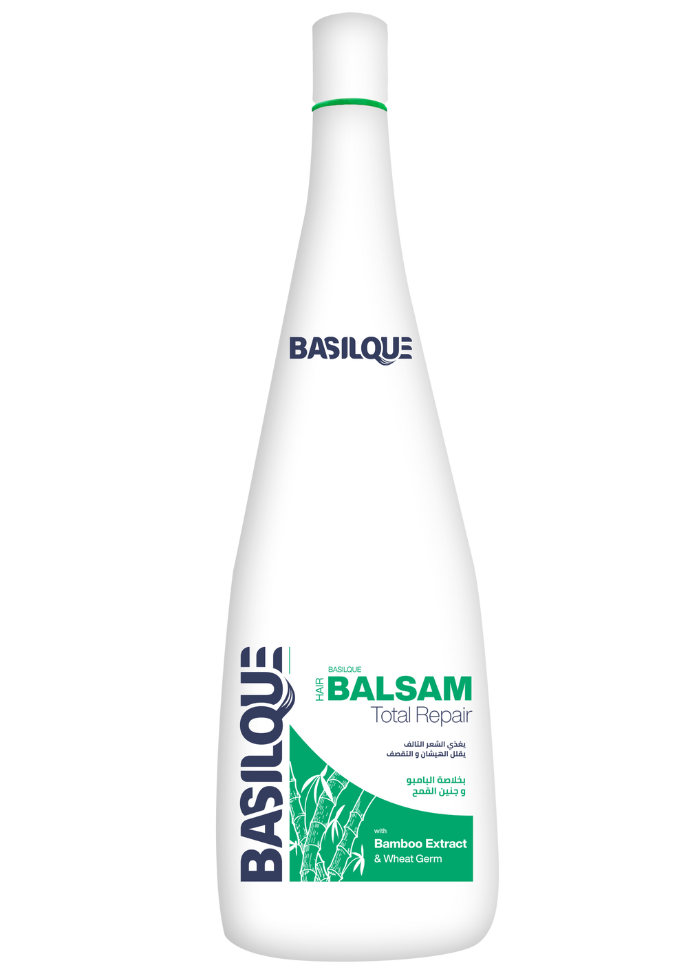 Basilque balsam with bamboo extract and wheat germ, 500 ml