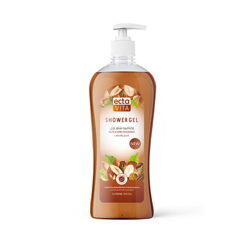 ectavita Nuts & herbal shower gel 1000 ml